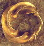 Bronze age earring