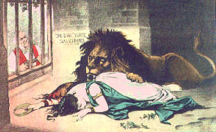 Erin at mercy of Tory lion