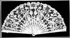 Lace fan