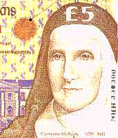 Catherine McAuley formerly commemorated on an Irish banknote