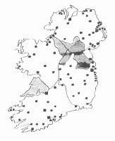Suffrage map of Ireland